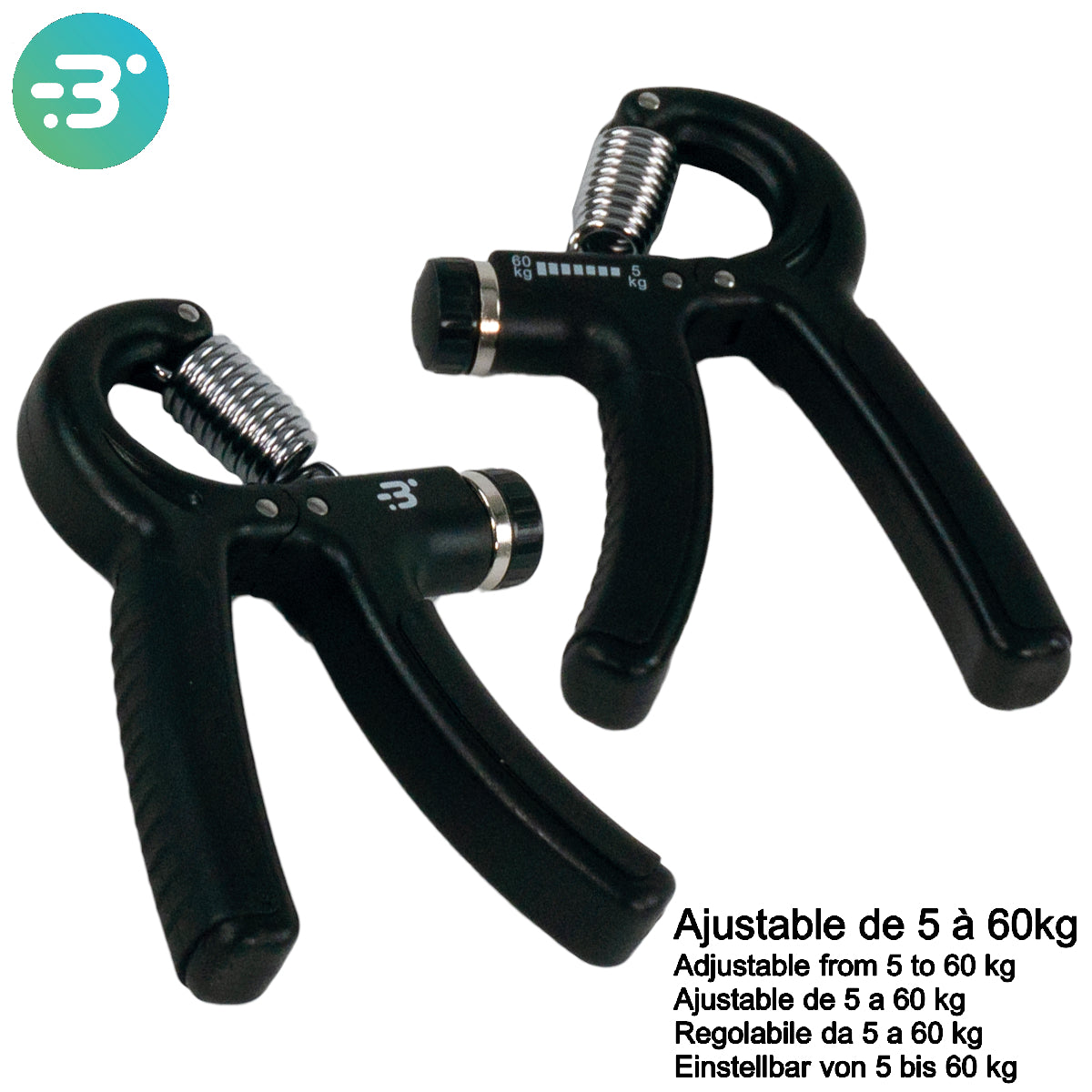 PAIRE DE PINCES DE MUSCULATION AJUSTABLE