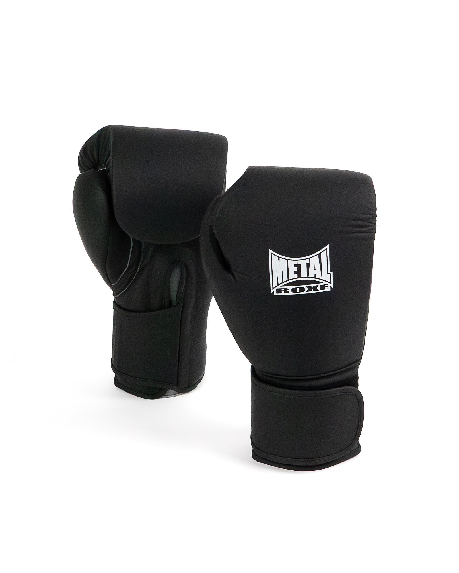 GANTS BOXE CUIR GENEZIS NOIR
