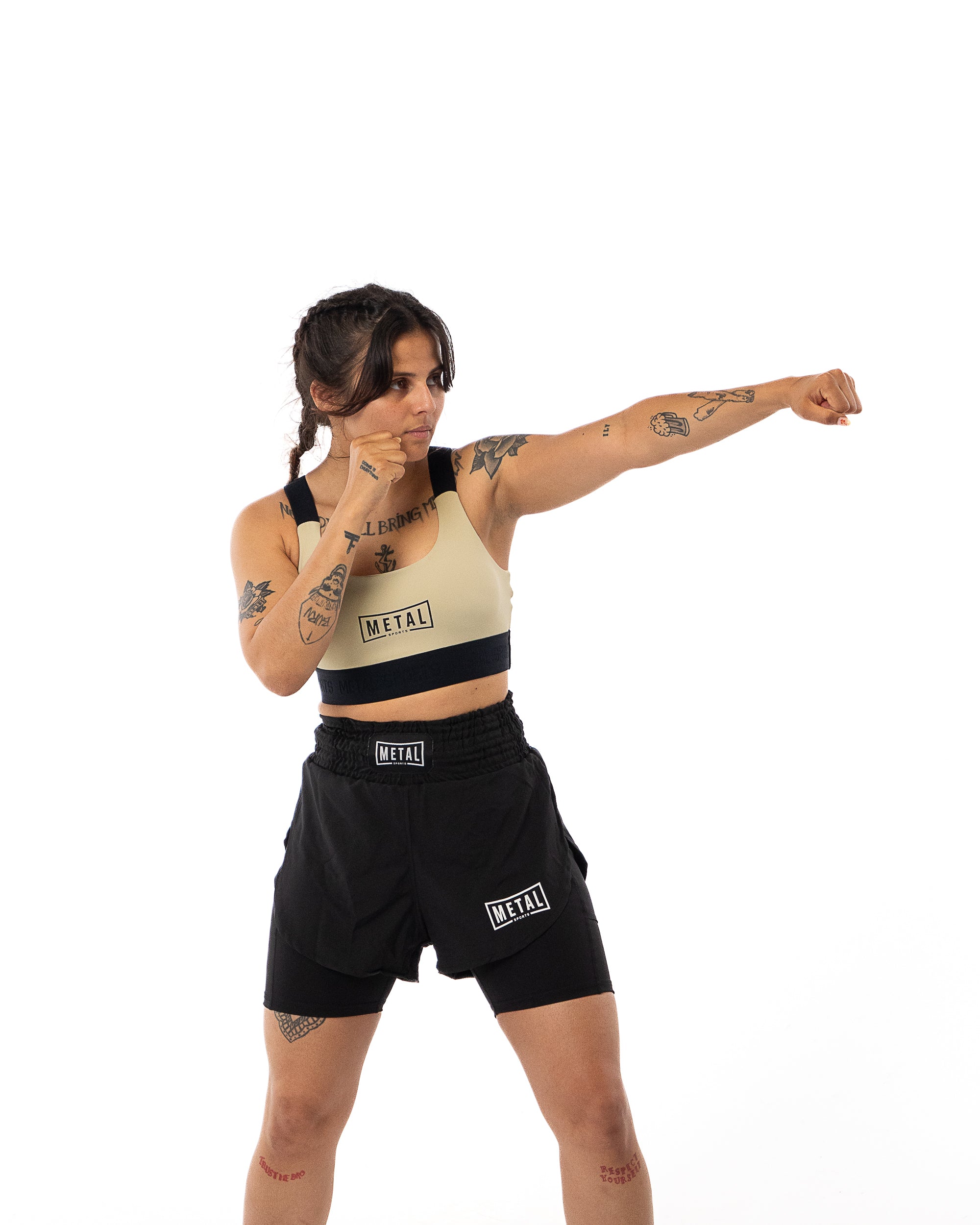 WOMEN'S ELASTIC BRA DESERT STORM