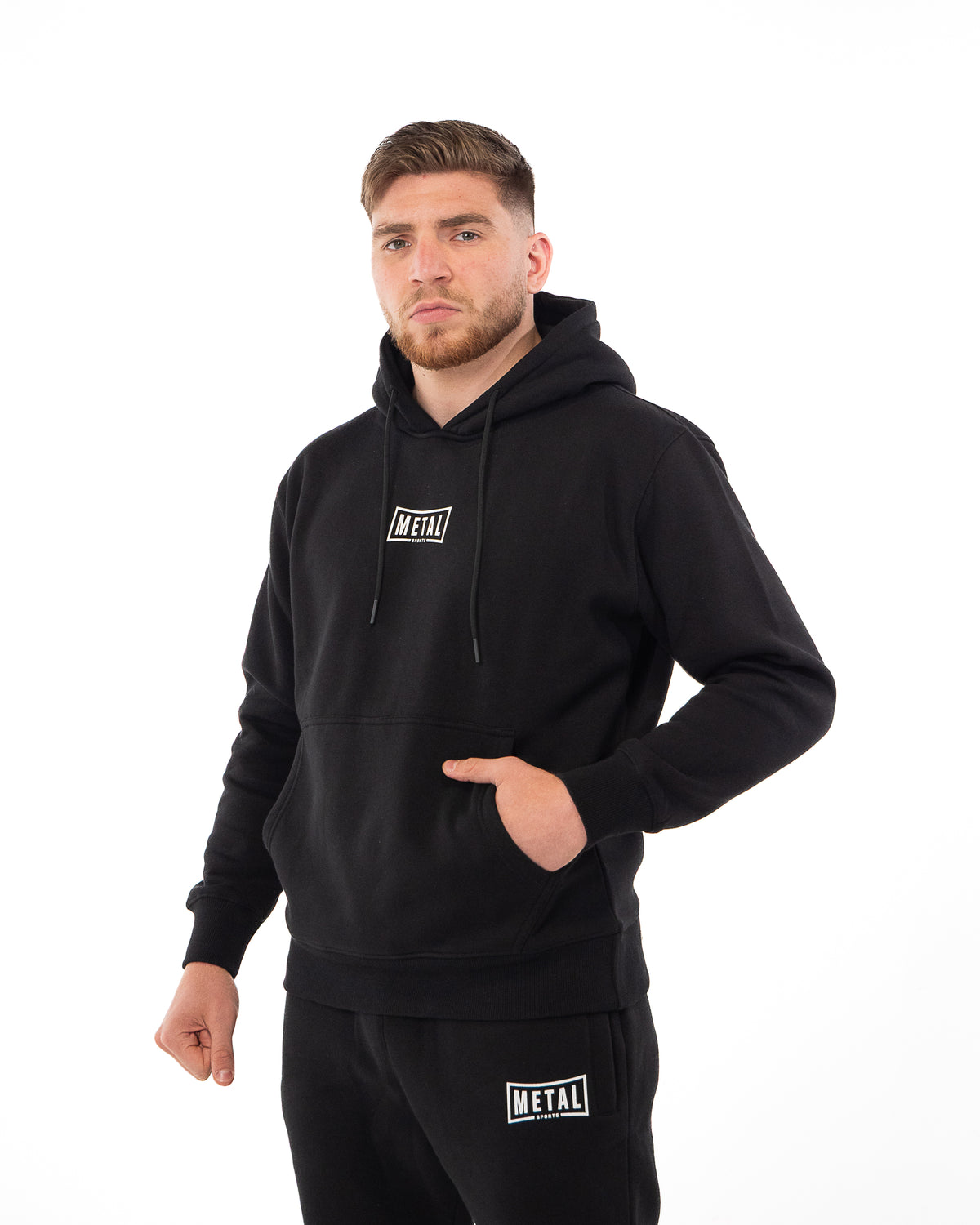 SWEAT A CAPUCHE NOIR