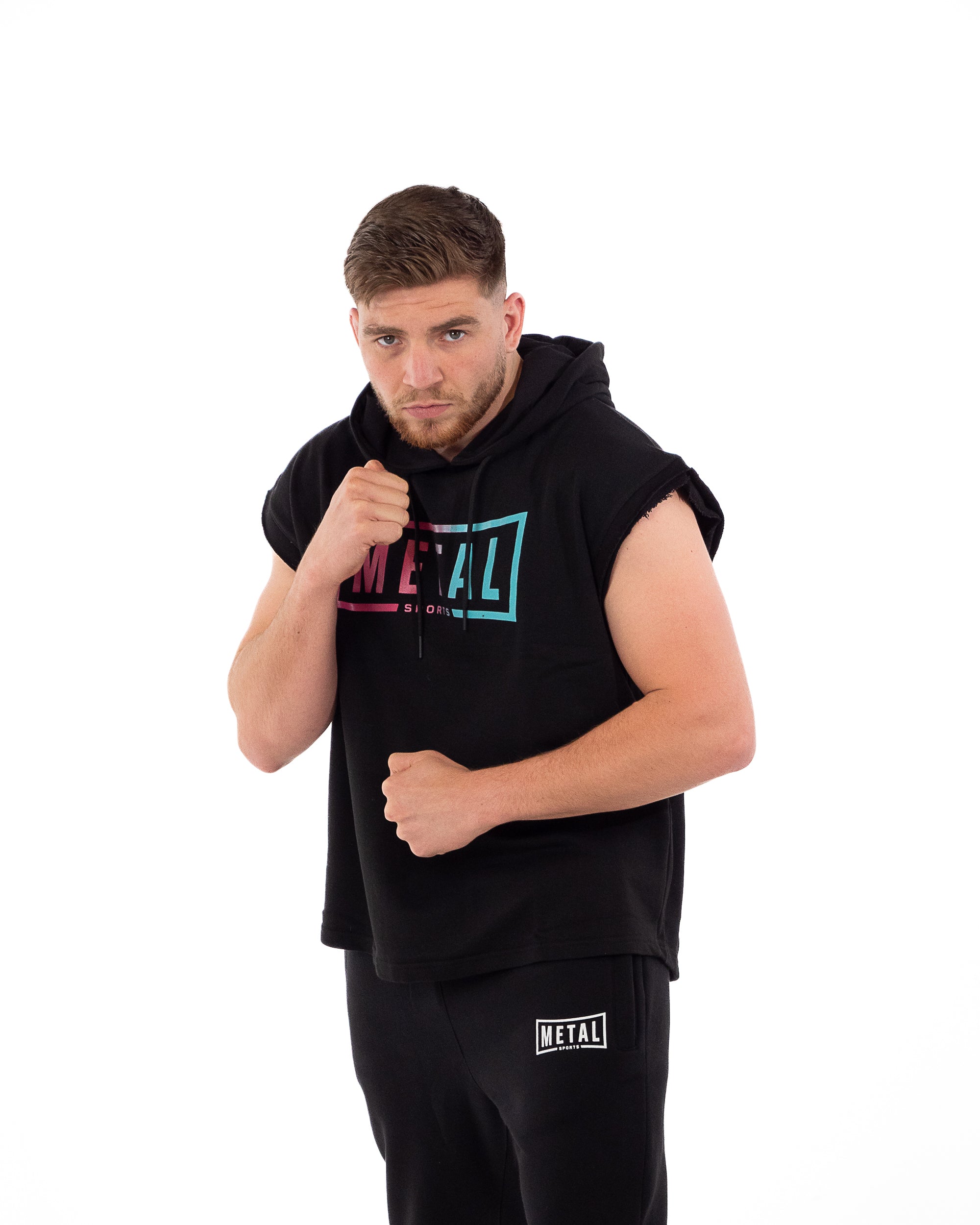 MIAMI VIBE SLEEVELESS HOODIE