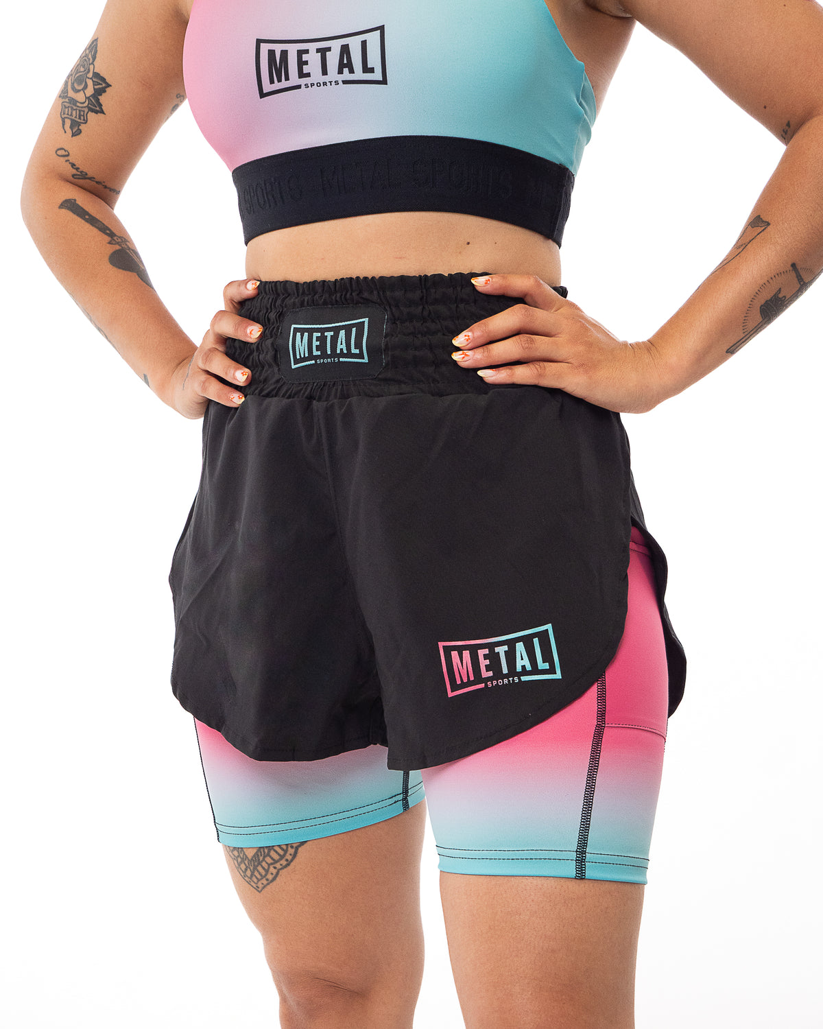 SHORT 2IN1 FEMME MIAMI VIBE
