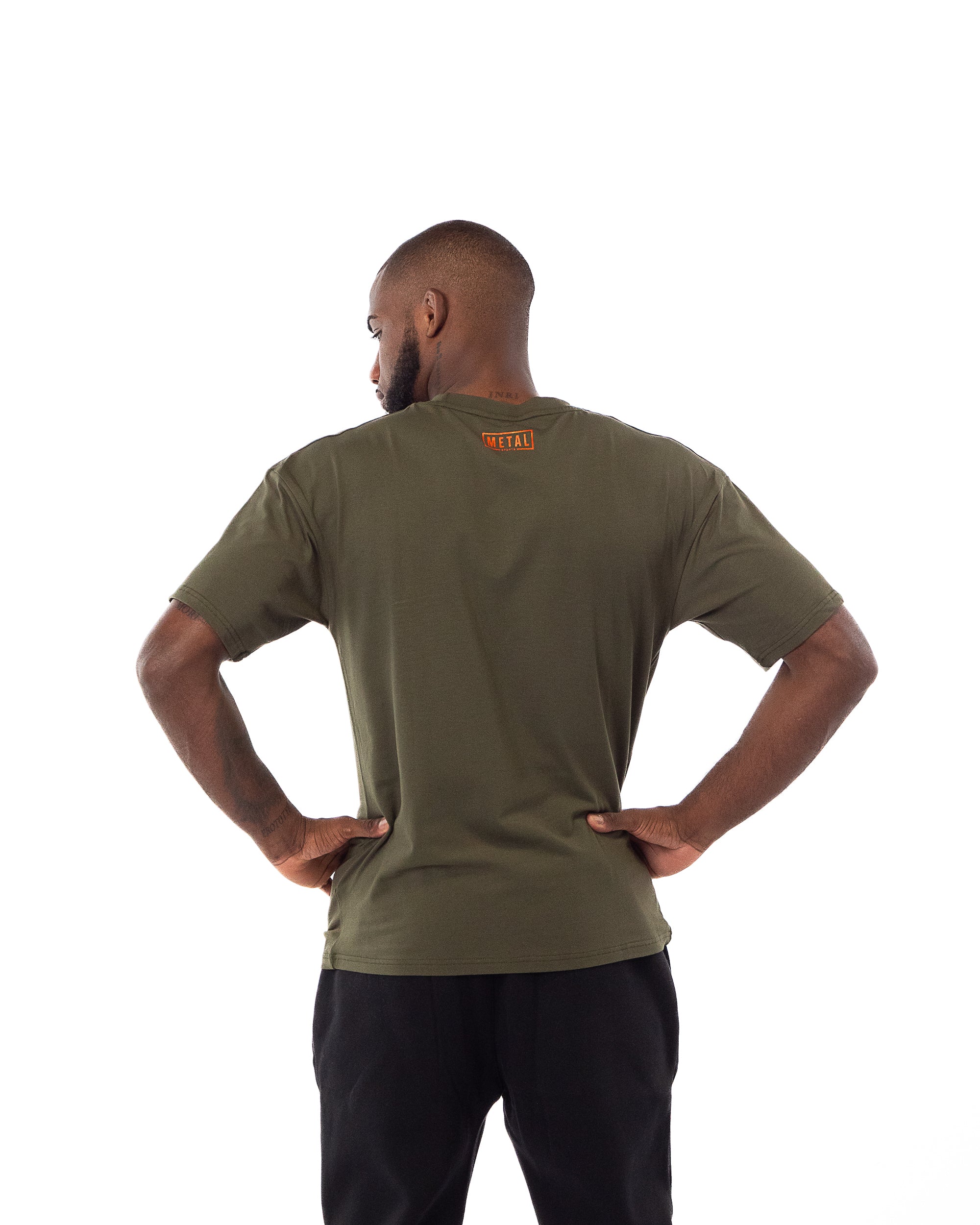 COTTON OLIVE T-SHIRT