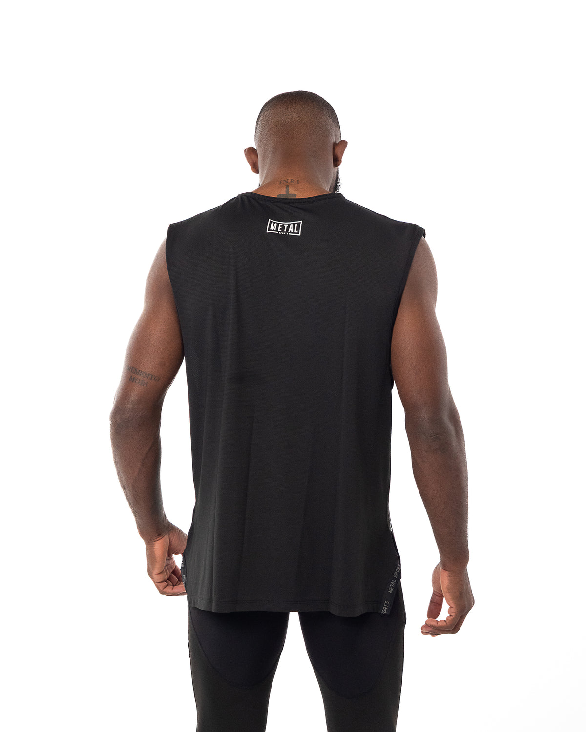 OVERSIZED TRAINING TANK NOIR