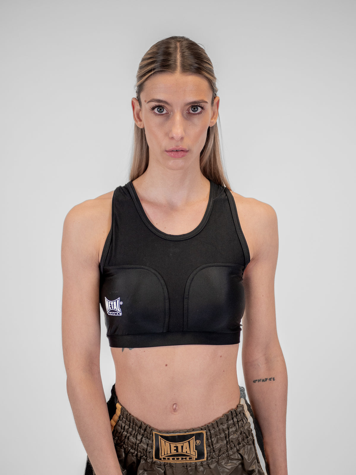BRA WITH BLACK CUPS
