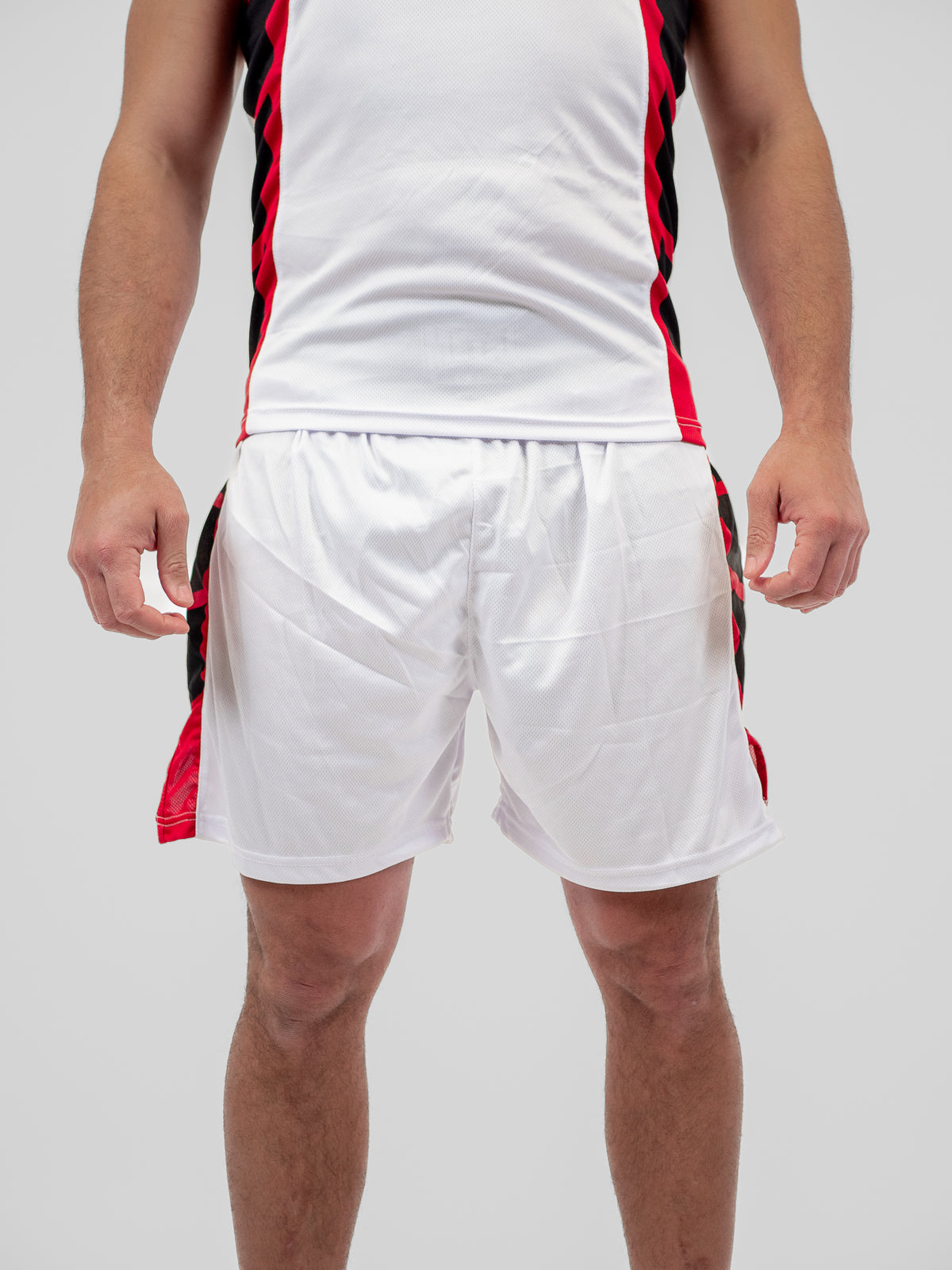 SHORTS + TANK TOP ADULT COMPETITION BOXING WHITE