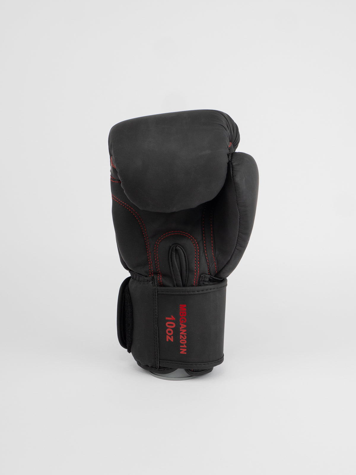 BLACK THAI BOXING GLOVES