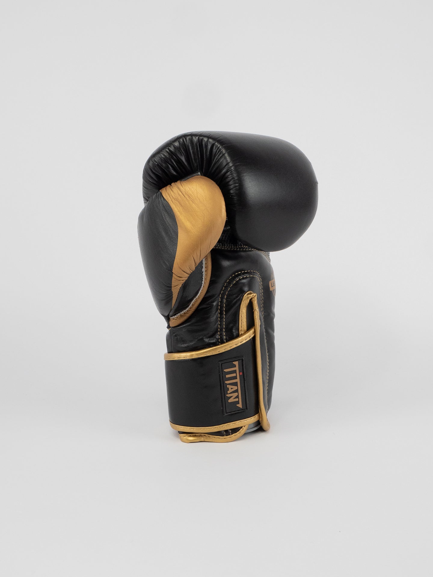 TITAN BLACK GOLD BOXING GLOVES