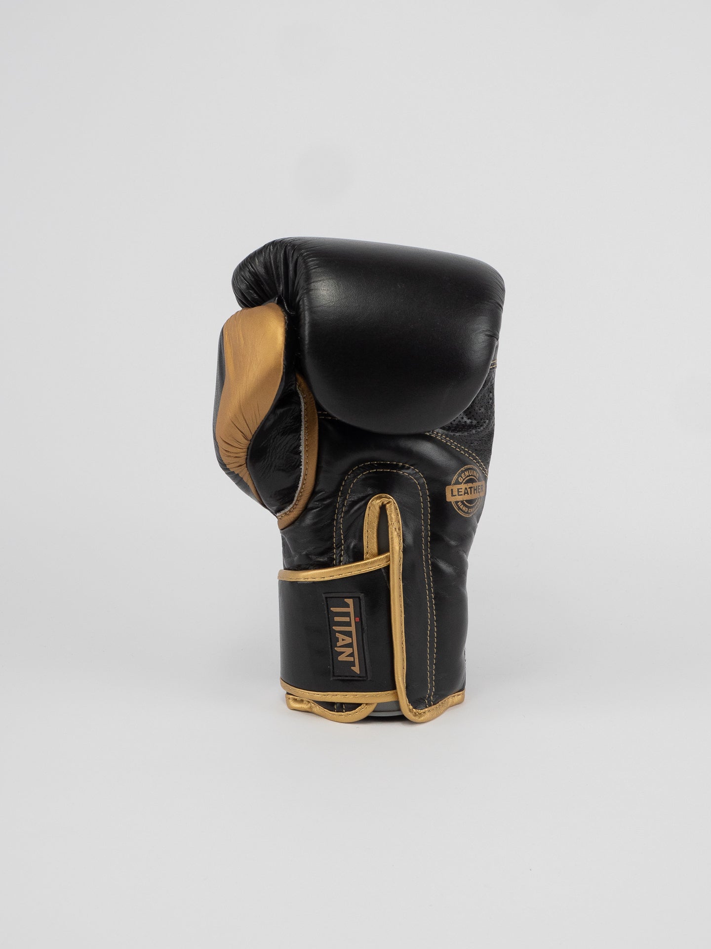 TITAN BLACK GOLD BOXING GLOVES