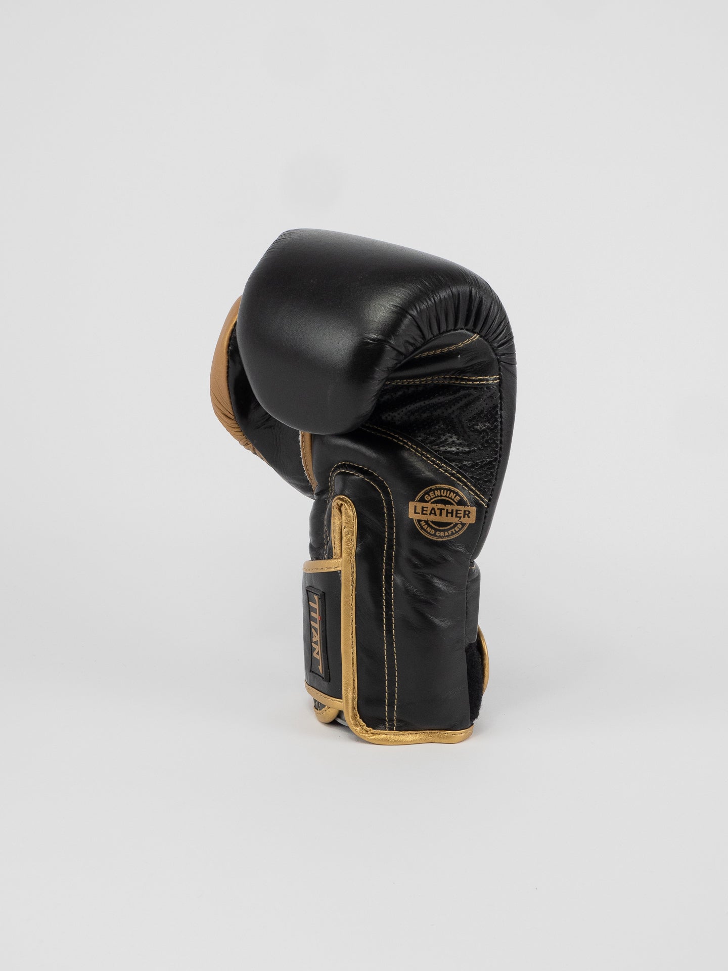 TITAN BLACK GOLD BOXING GLOVES
