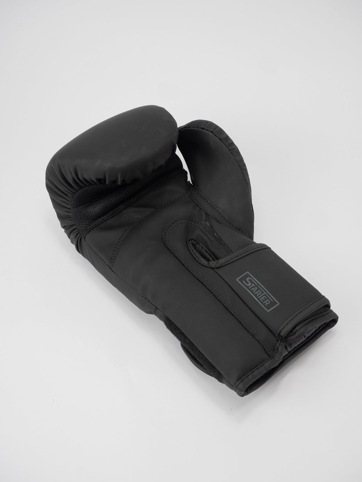 STARTER BLACK GRAY BOXING GLOVES