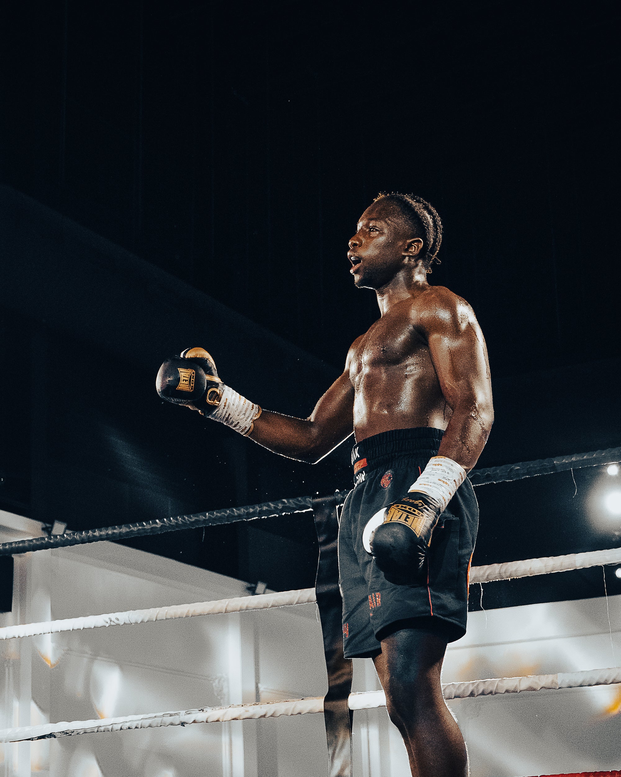 LEGACY BOXING GLOVES, BLACK FOAM