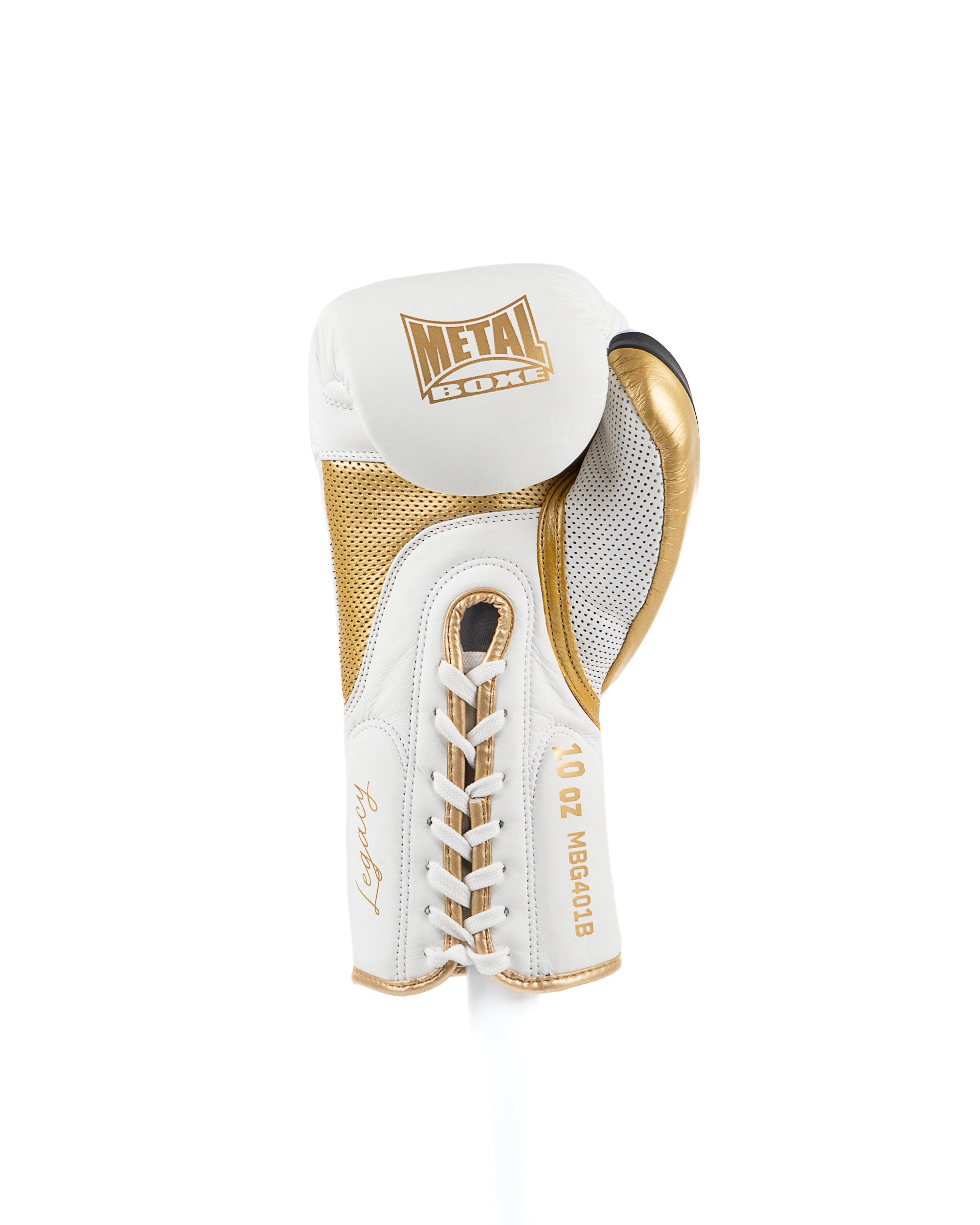 LEGACY WHITE FOAM BOXING GLOVES