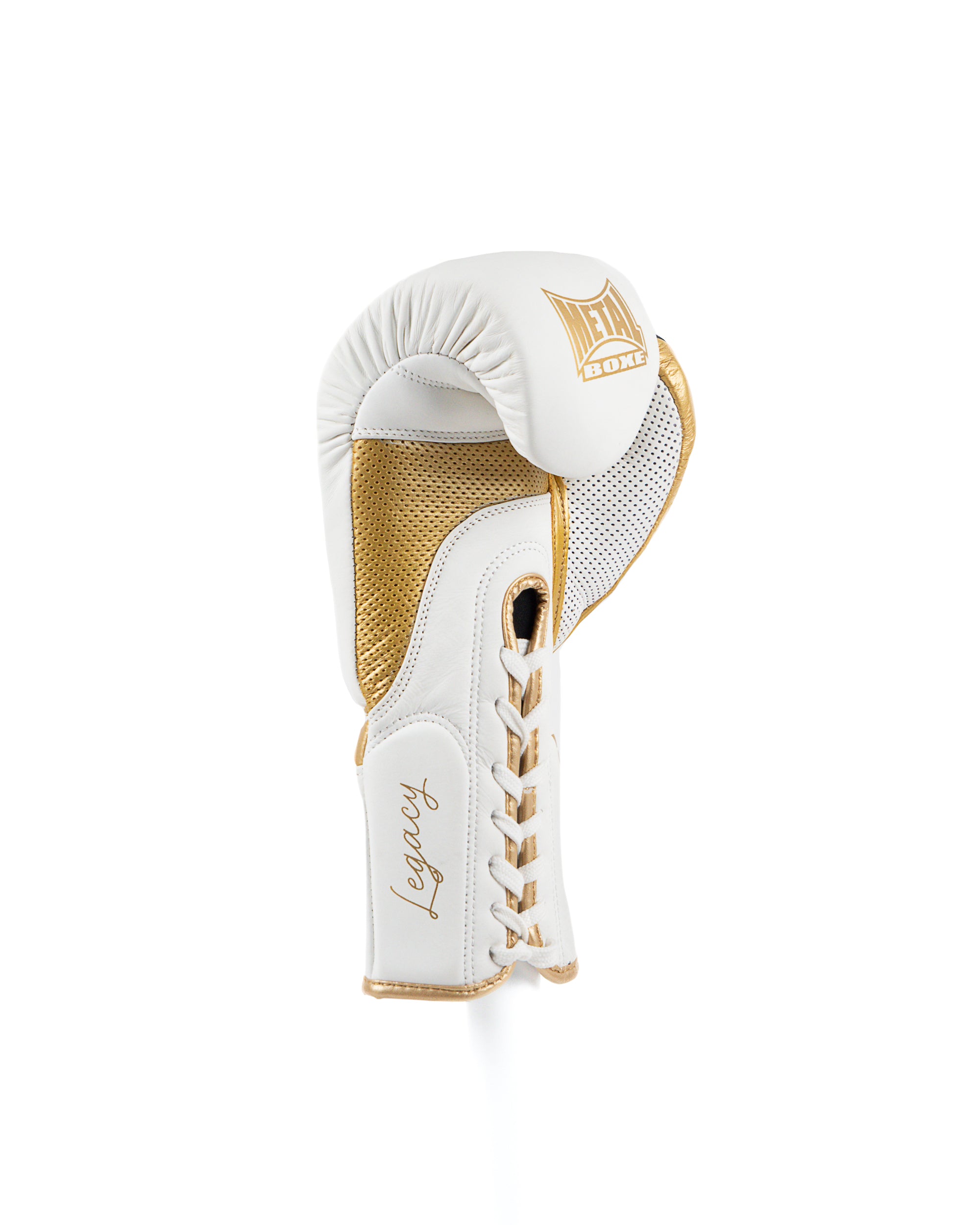 LEGACY WHITE FOAM BOXING GLOVES