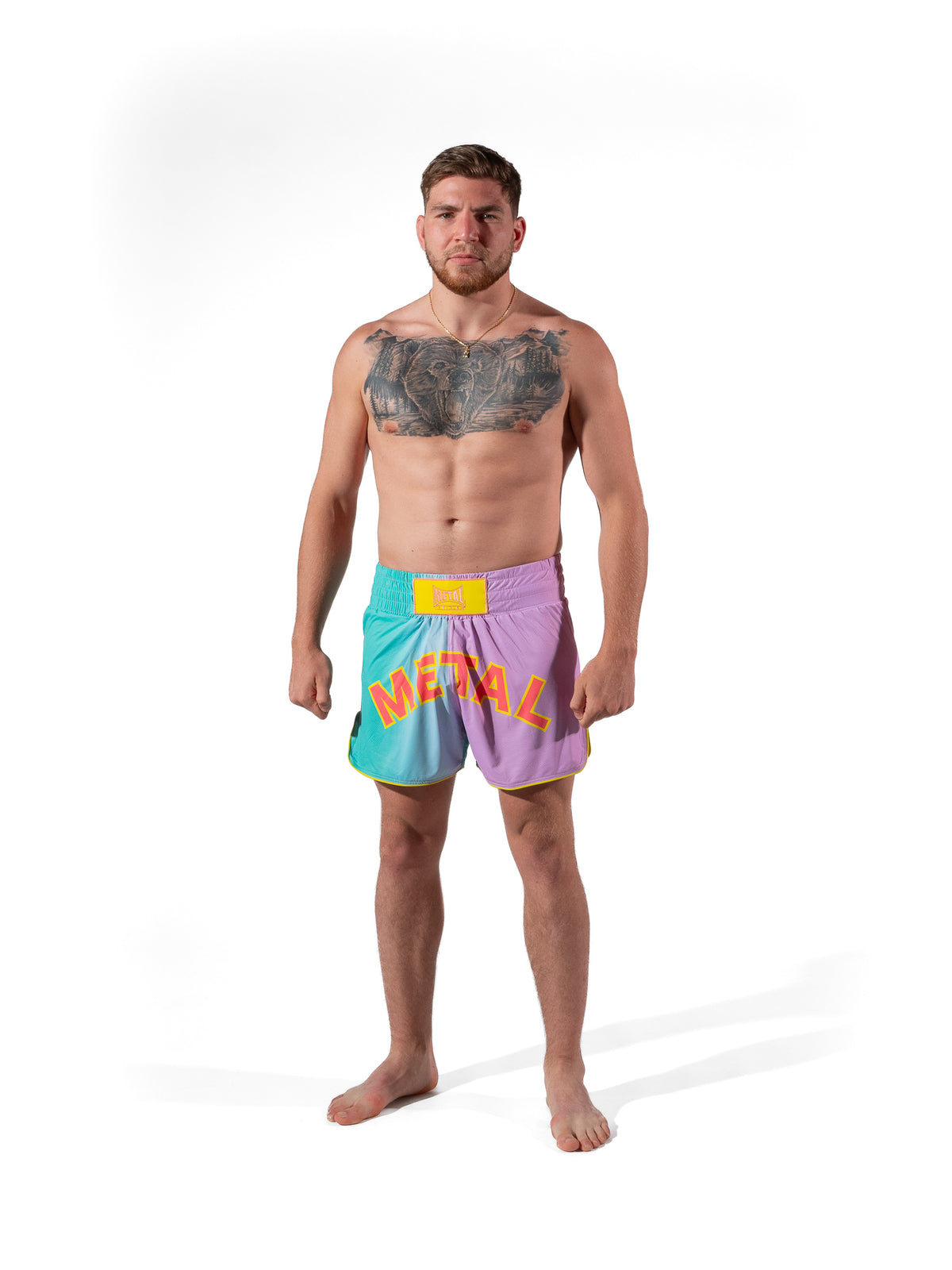THAI BOXING SHORT ONE POST CUTTING TREATS