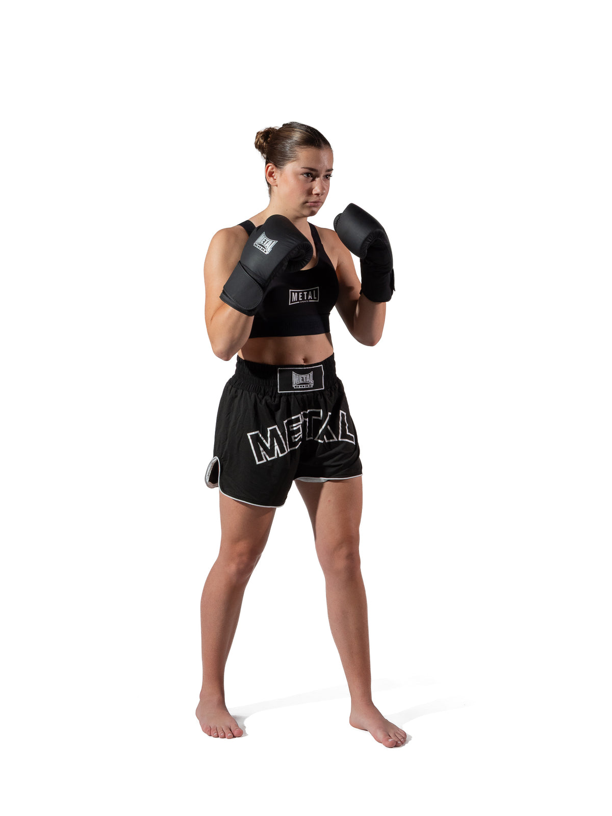 GANTS BOXE CUIR GENEZIS NOIR