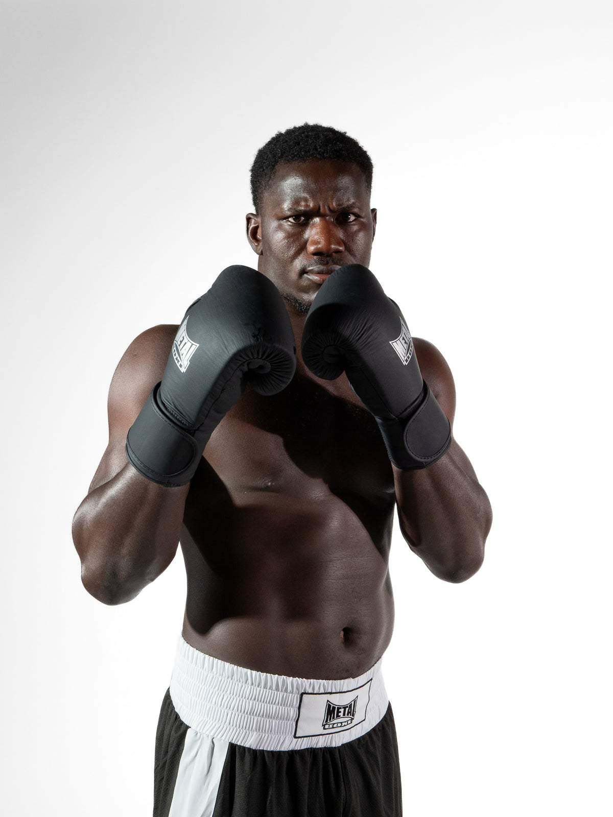 GANTS BOXE CUIR GENEZIS NOIR