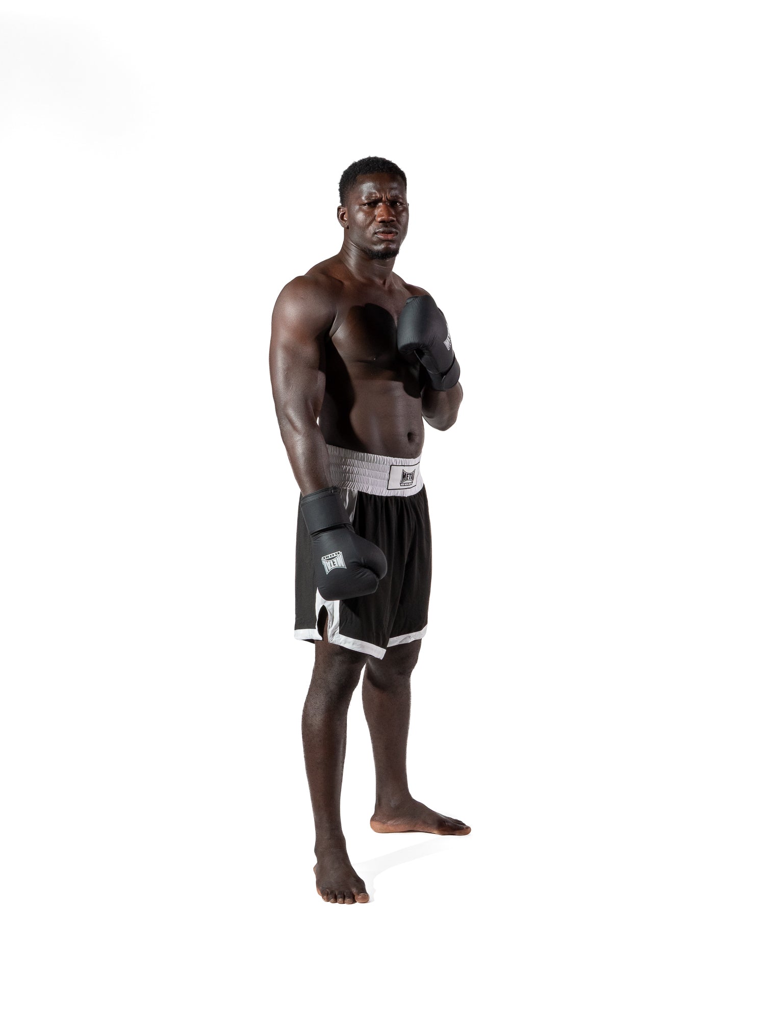 GANTS BOXE CUIR GENEZIS NOIR