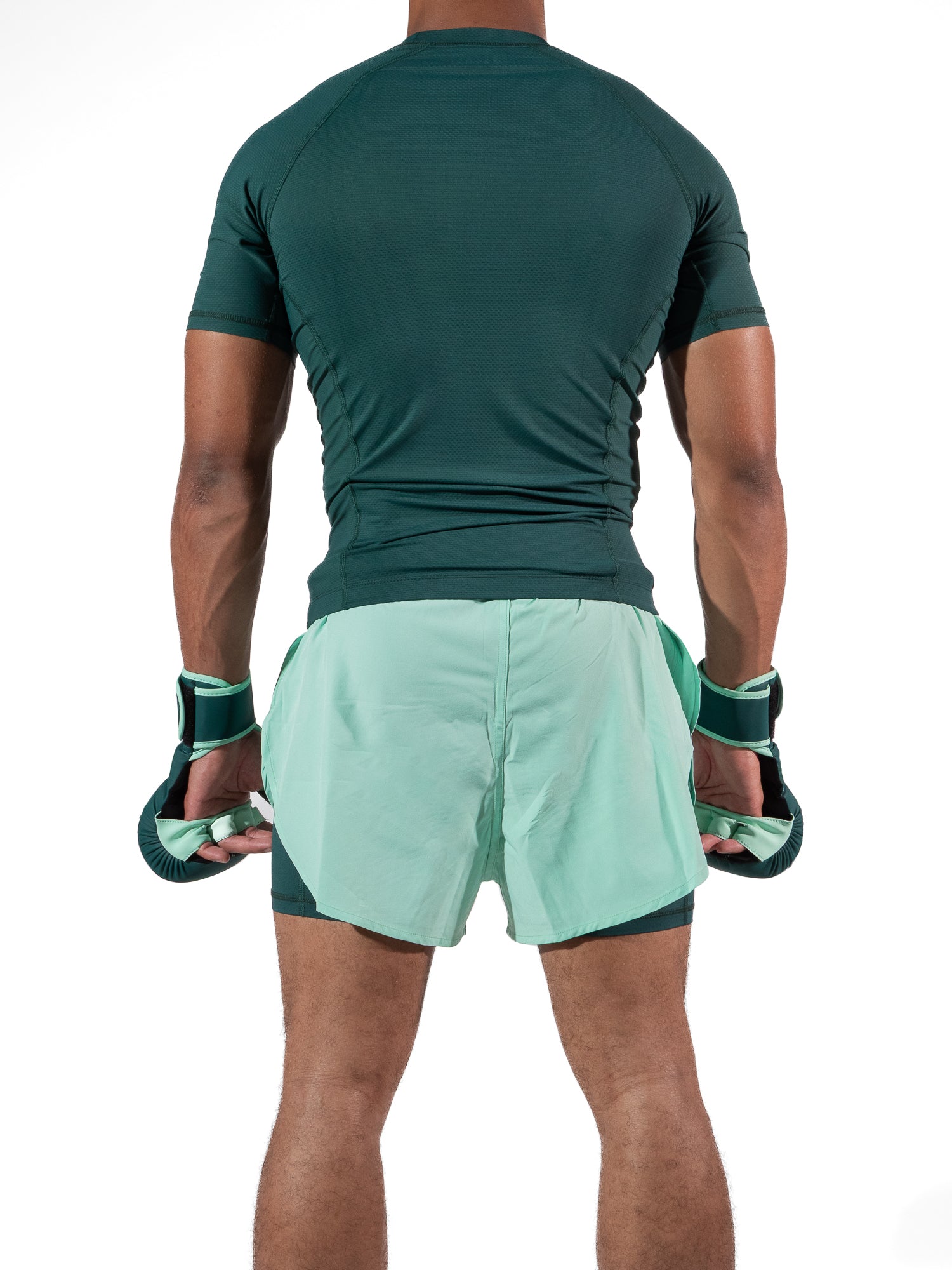 FIGHT SHORT 2IN1 DEEP WATERS