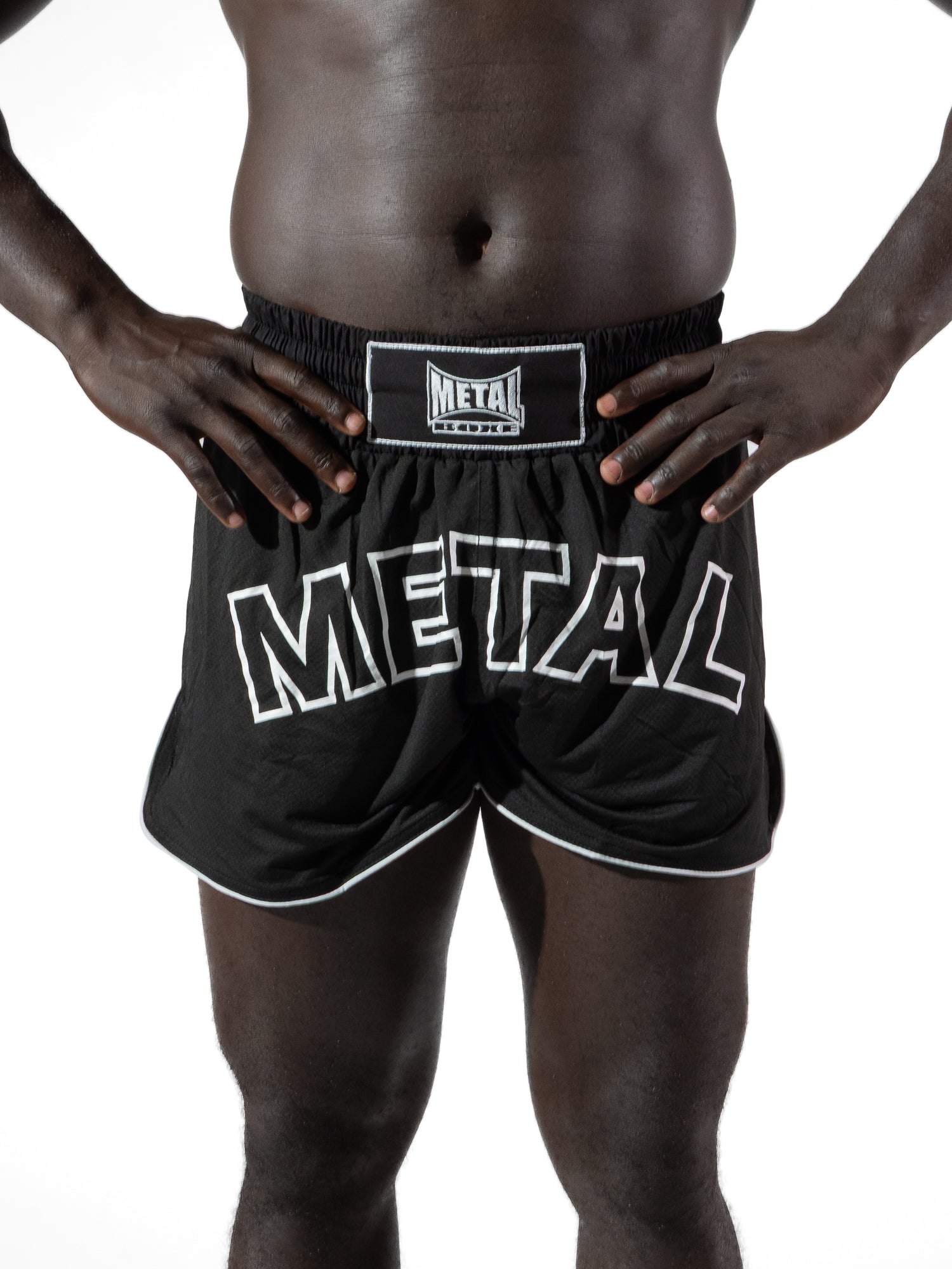 THAI BOXING SHORT ONE BLACK