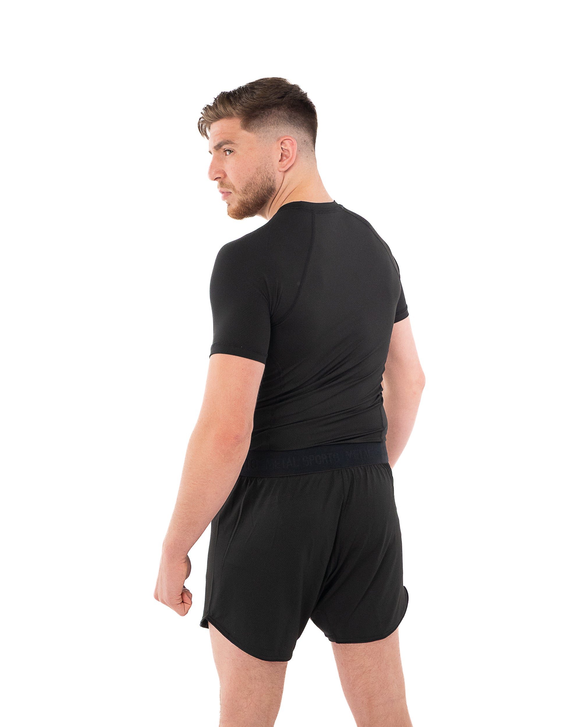BLACK PERFORMANCE RASHGUARD