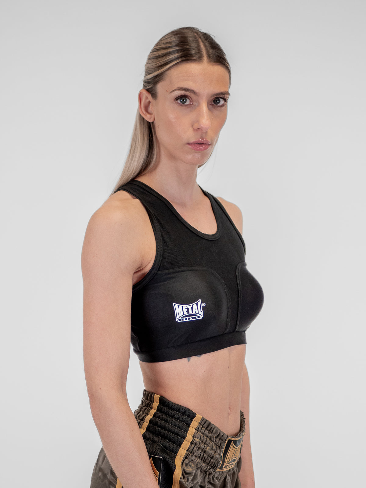 BRA WITH BLACK CUPS