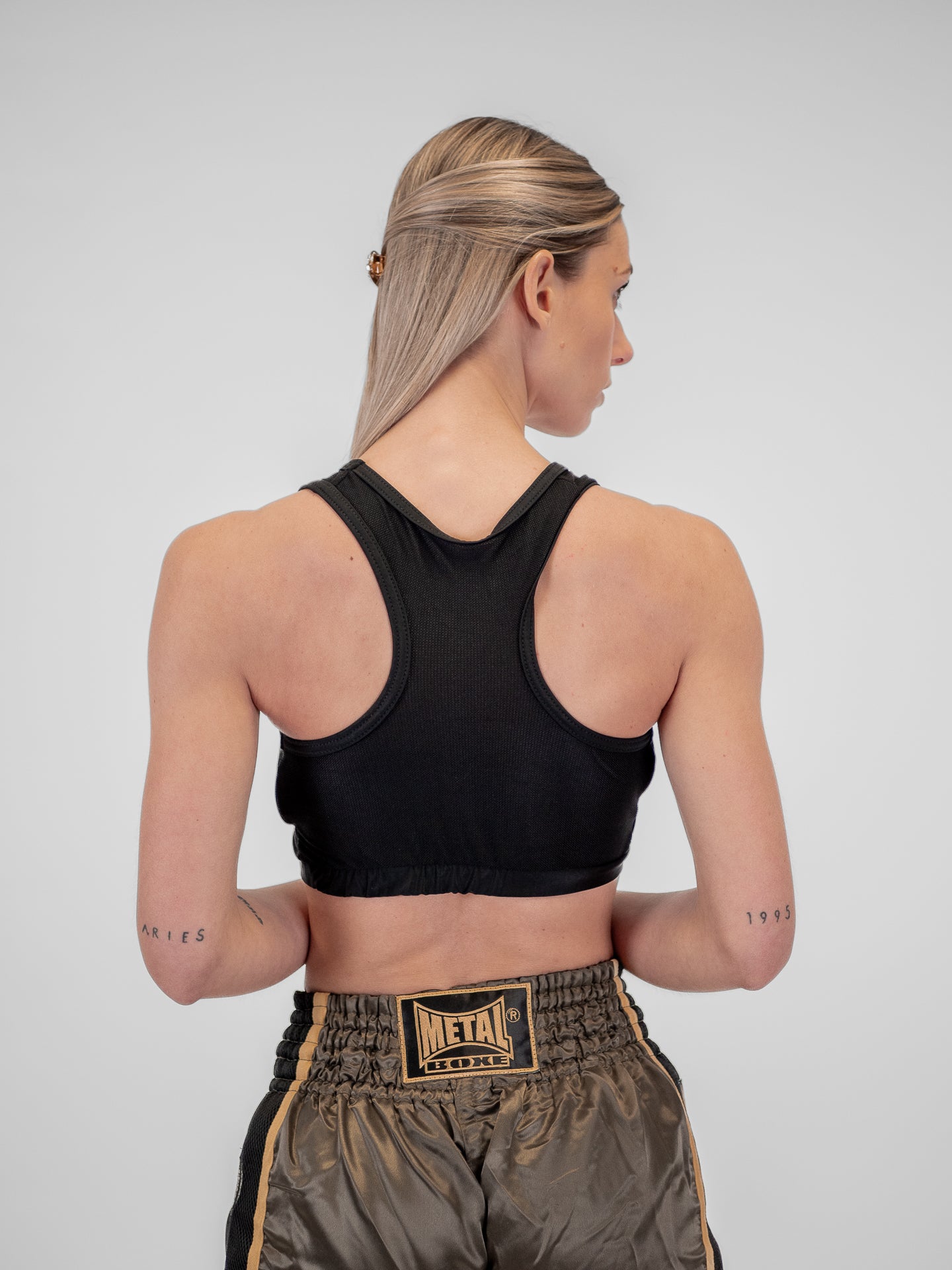 BRA WITH BLACK CUPS