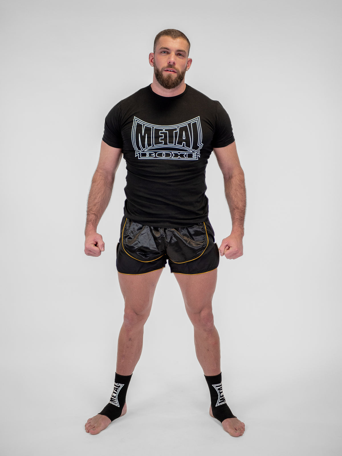ONE MEN'S T-SHIRT BLACK WHITE