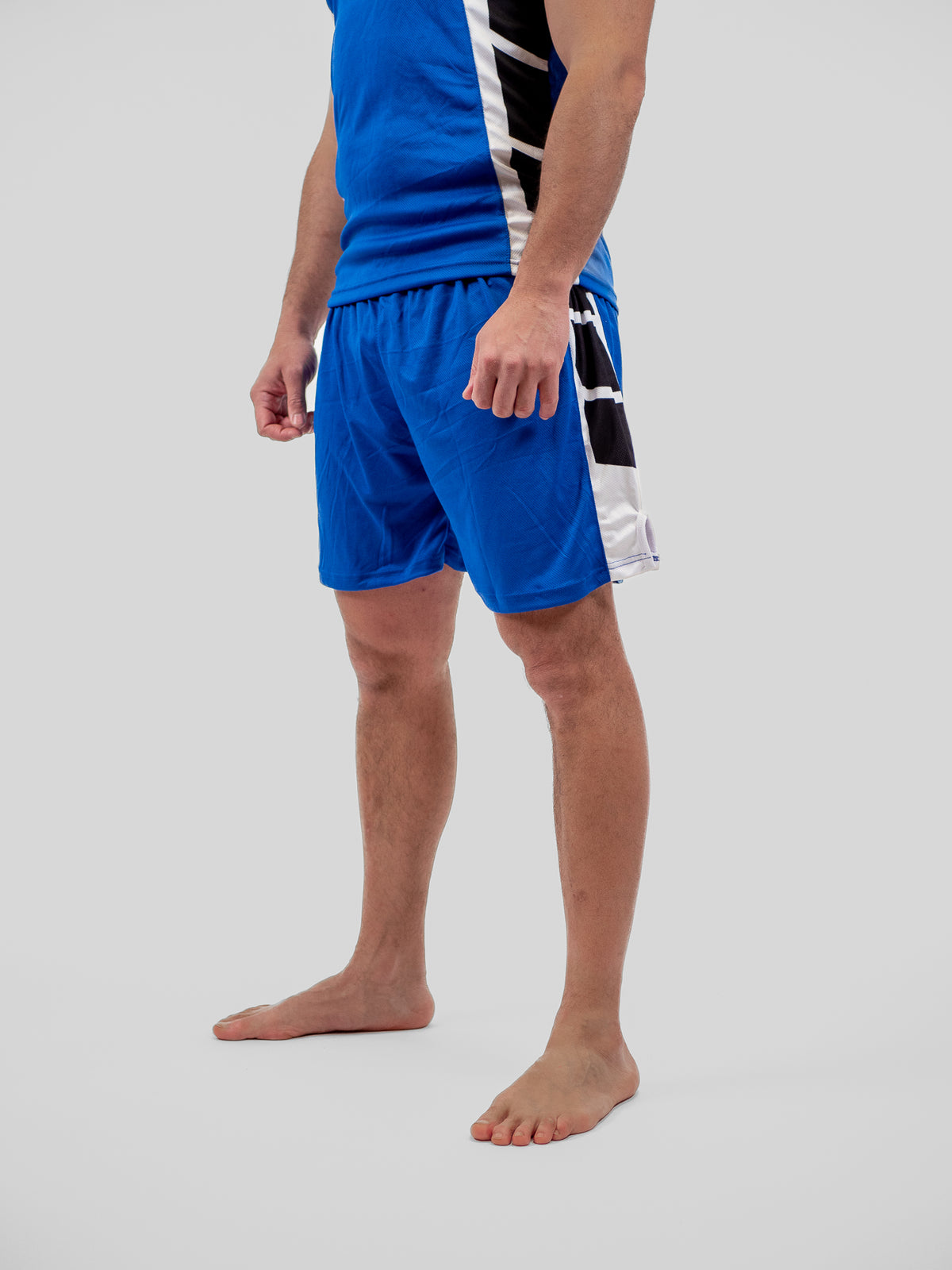 BLUE ADULT COMPETITION BOXING SHORTS + TANK TOP