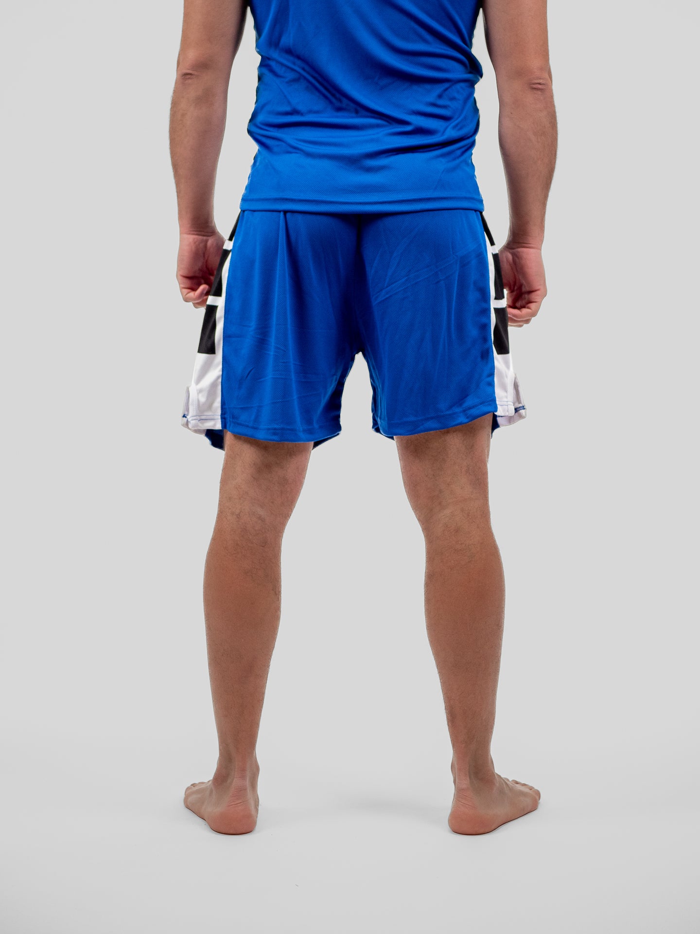 BLUE ADULT COMPETITION BOXING SHORTS + TANK TOP