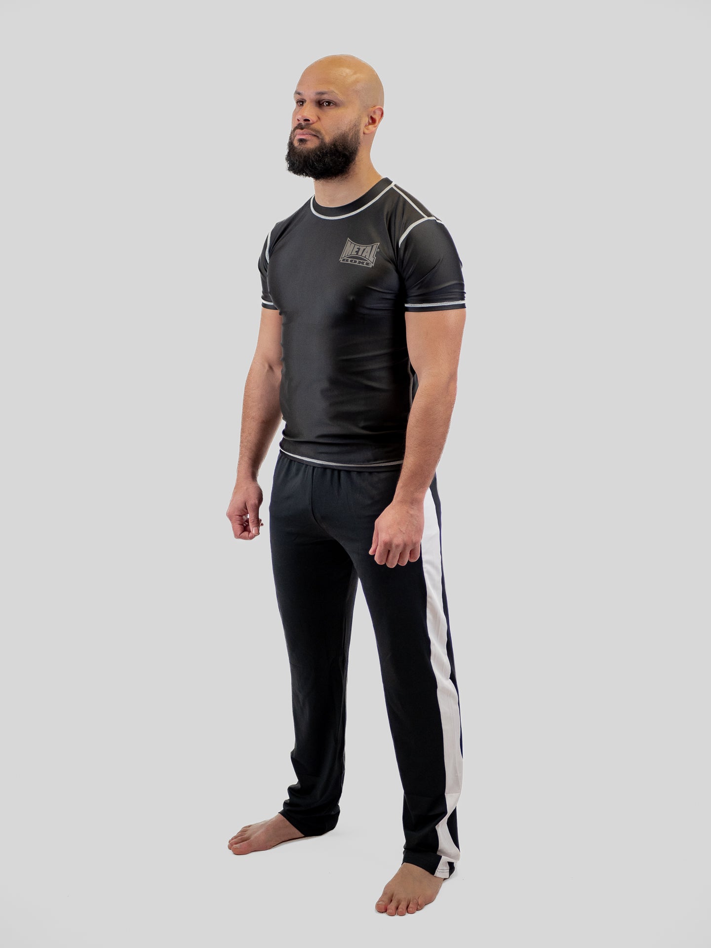MEN'S BLACK RASHGUARD