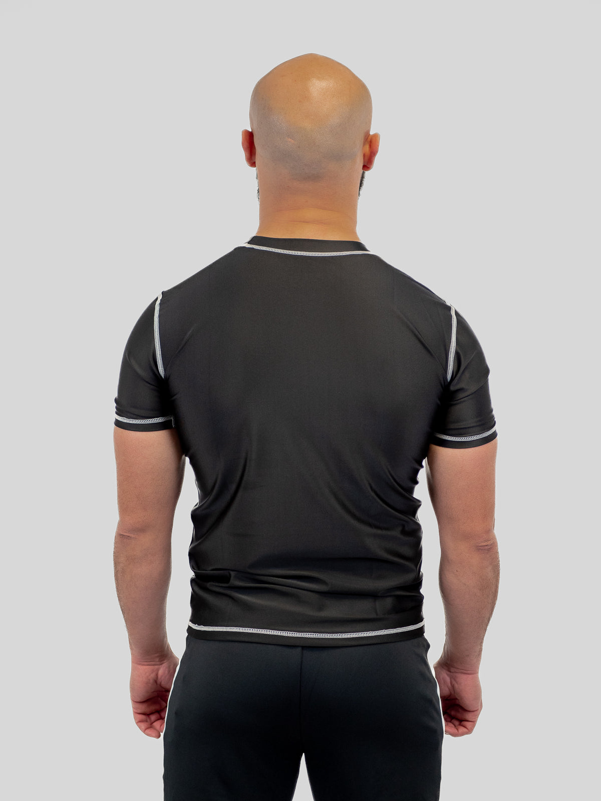 MEN'S BLACK RASHGUARD