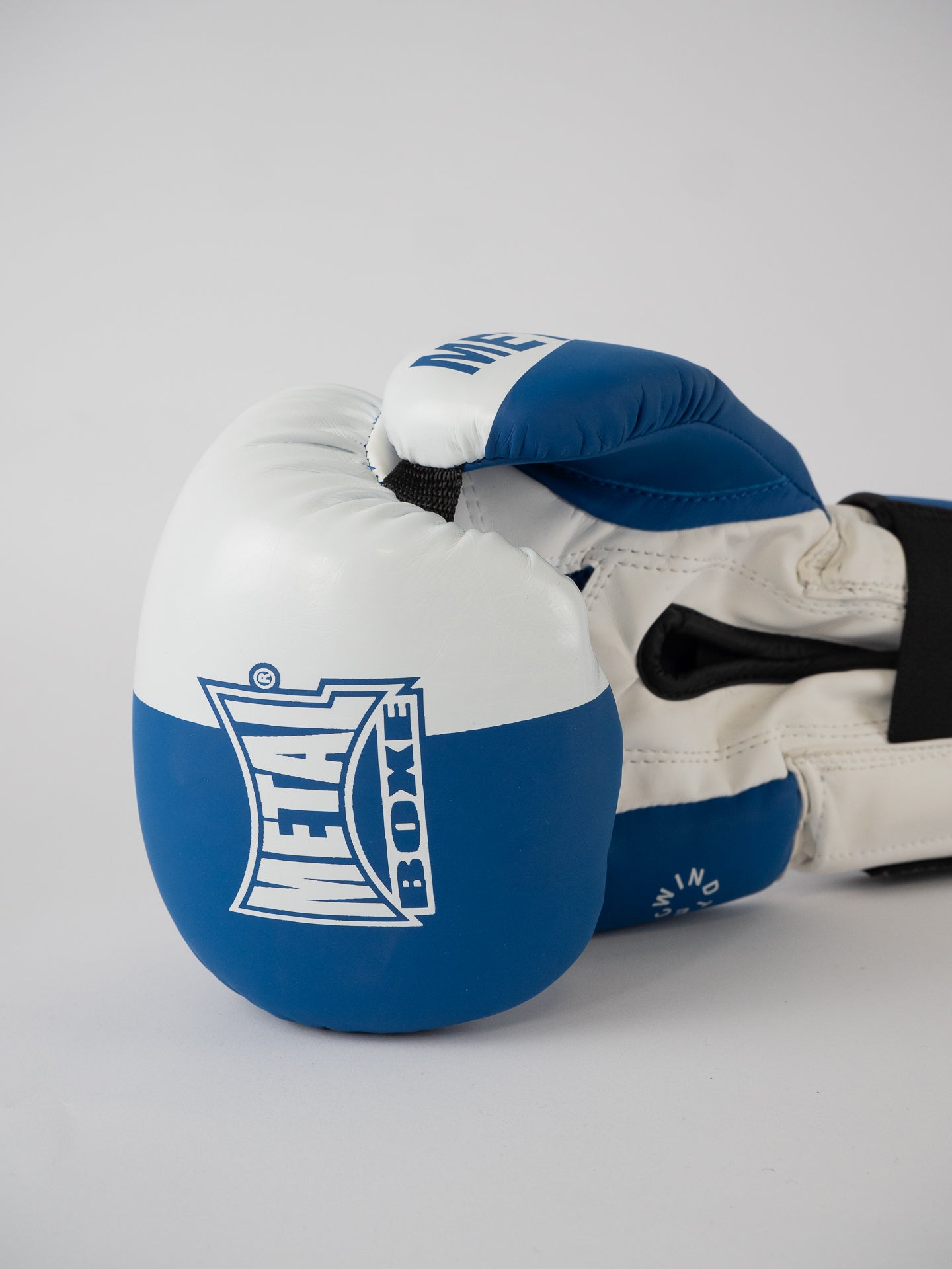 BLUE SAVATE BOXING GLOVES