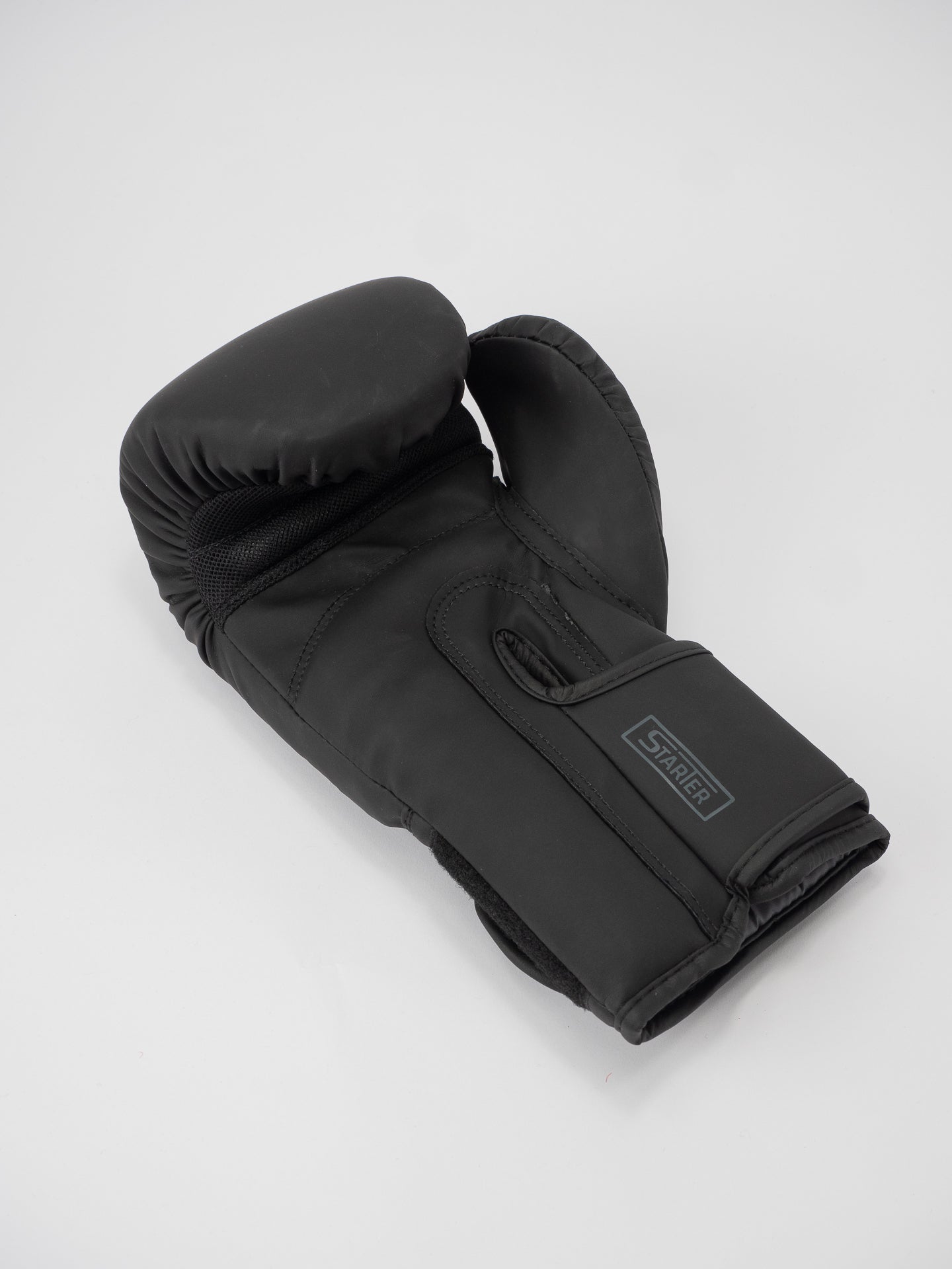 STARTER BLACK GRAY BOXING GLOVES