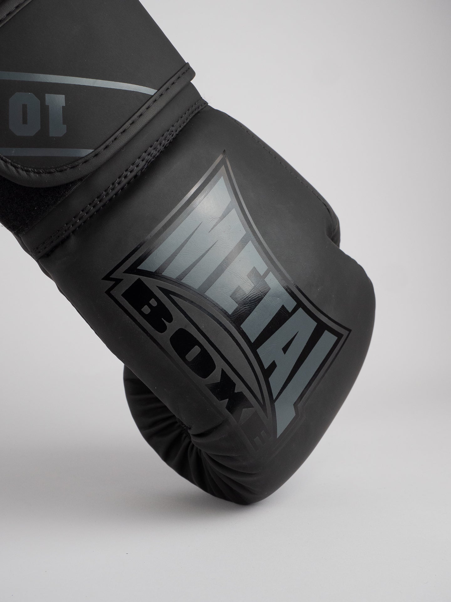 STARTER BLACK GRAY BOXING GLOVES