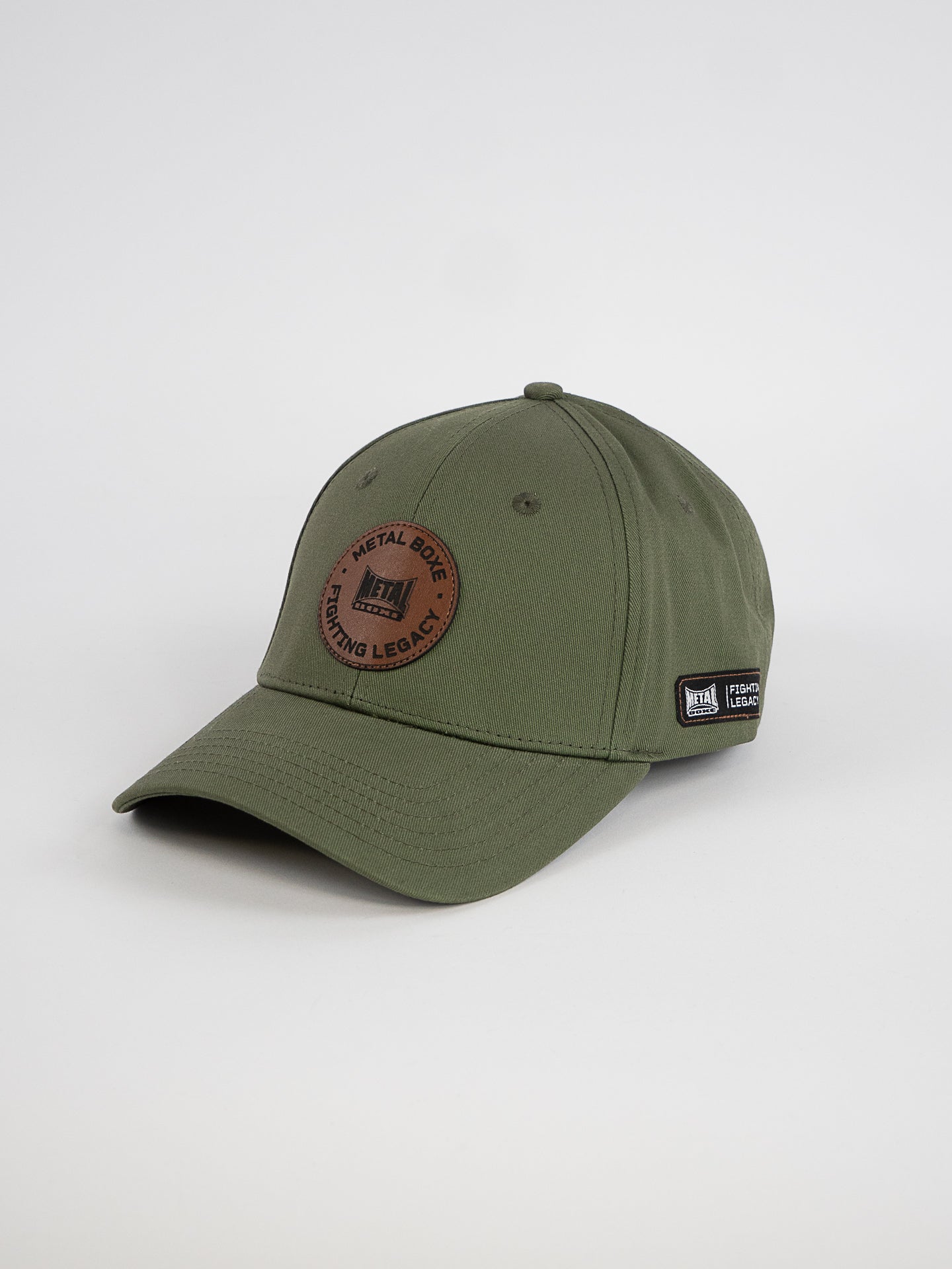 CASQUETTE METAL BOXE KAKI PATCH