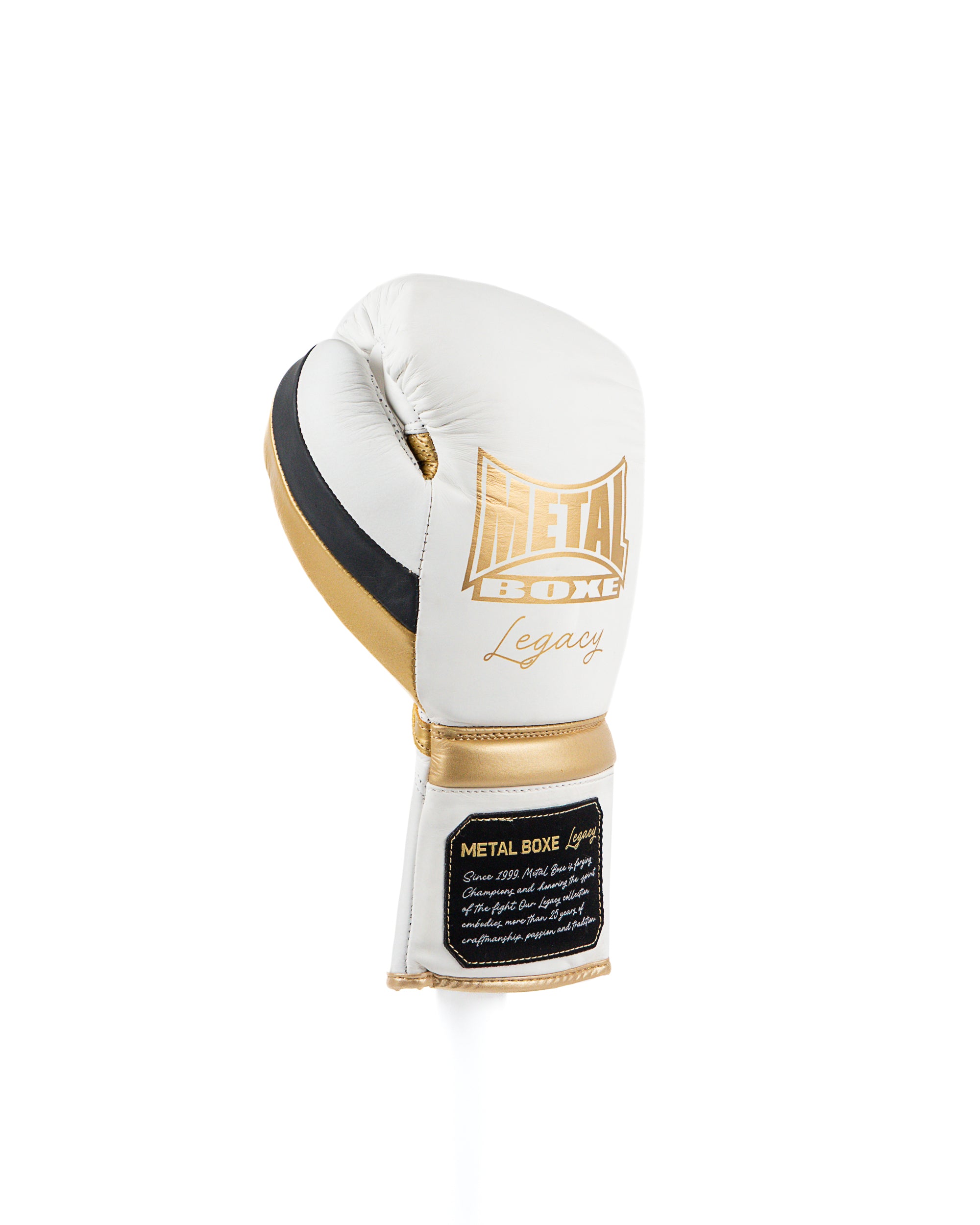 LEGACY WHITE FOAM BOXING GLOVES