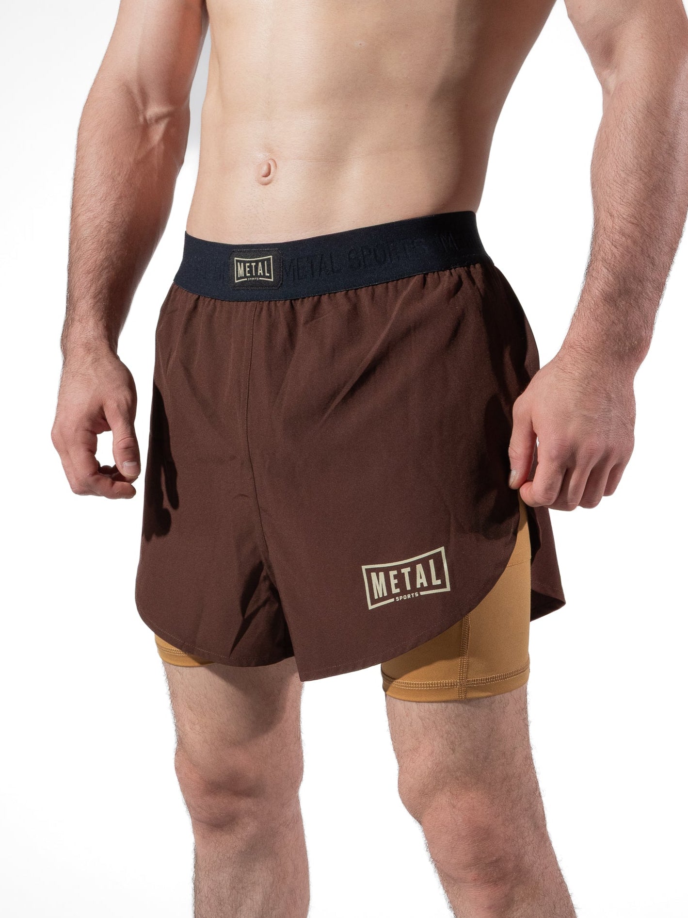 FIGHT SHORT 2IN1 CAUCASIAN HILLS