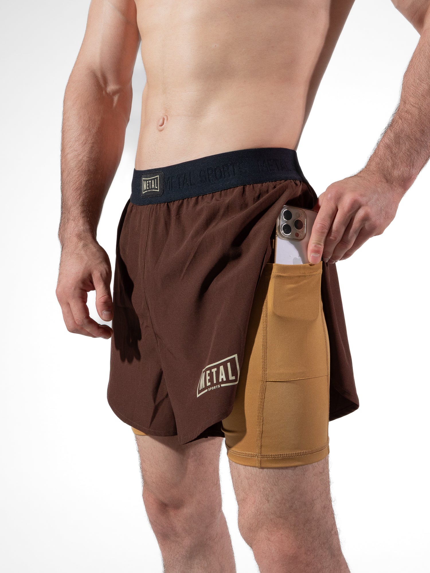 FIGHT SHORT 2IN1 CAUCASIAN HILLS